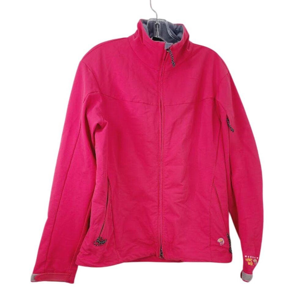 Mountain Hardwear Women's Pink Outdoor Hiking Softshell Windrunner Jacket Size M